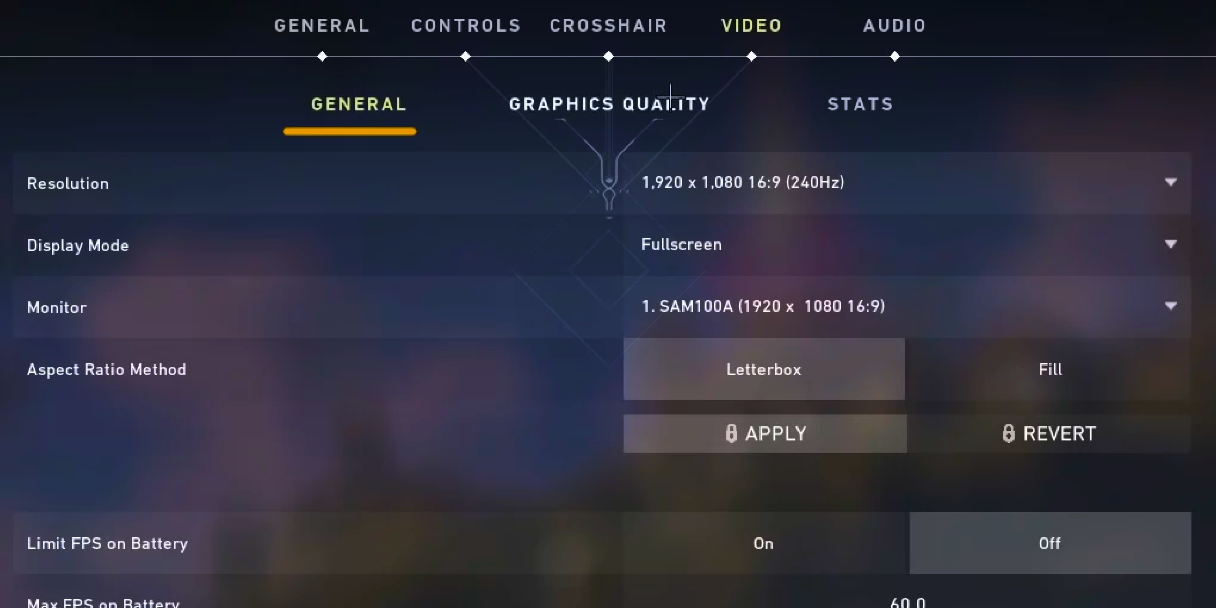 Radeon valorant online settings